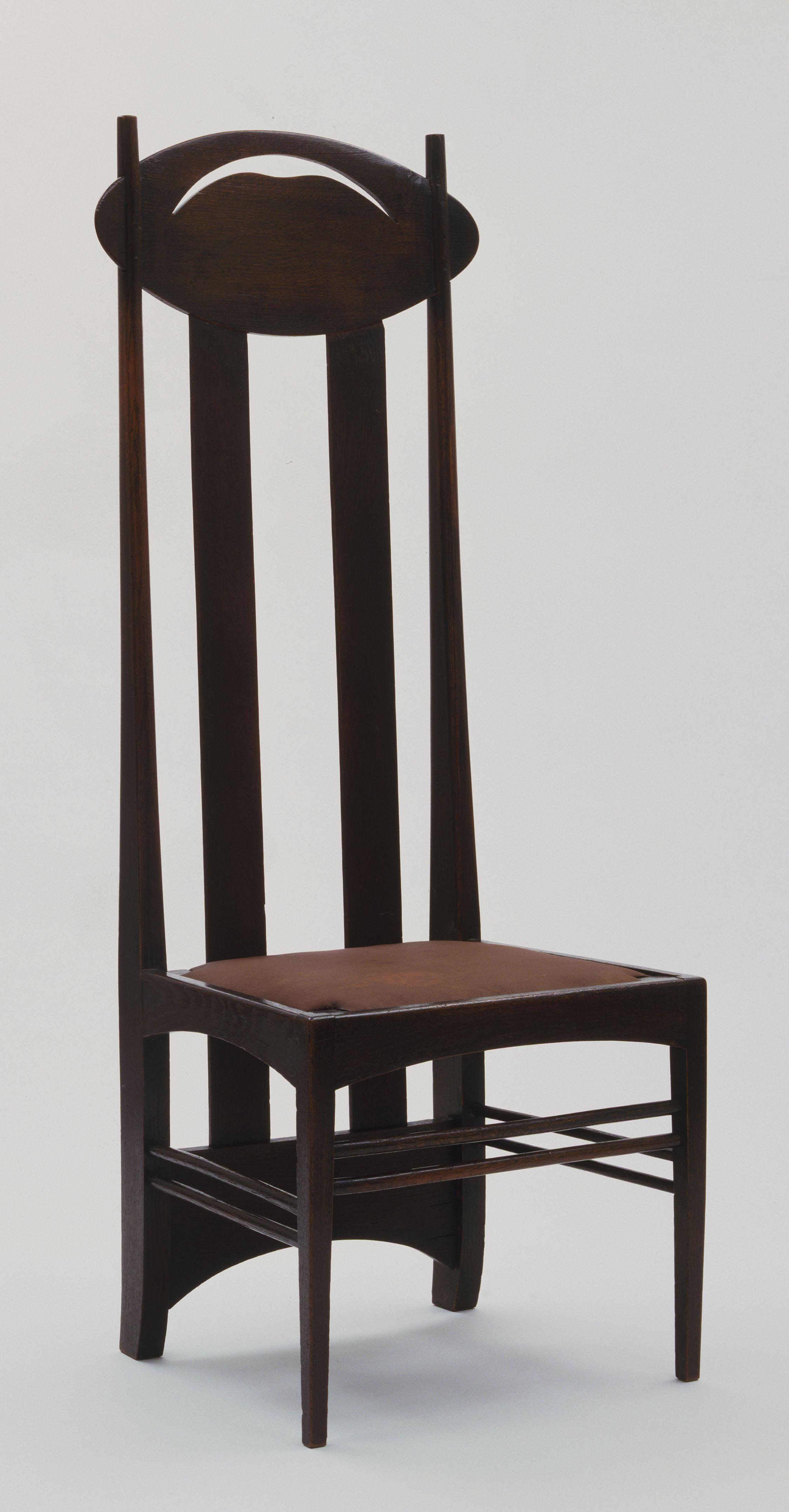 Charles Rennie Mackintosh. Side chair. 1897
