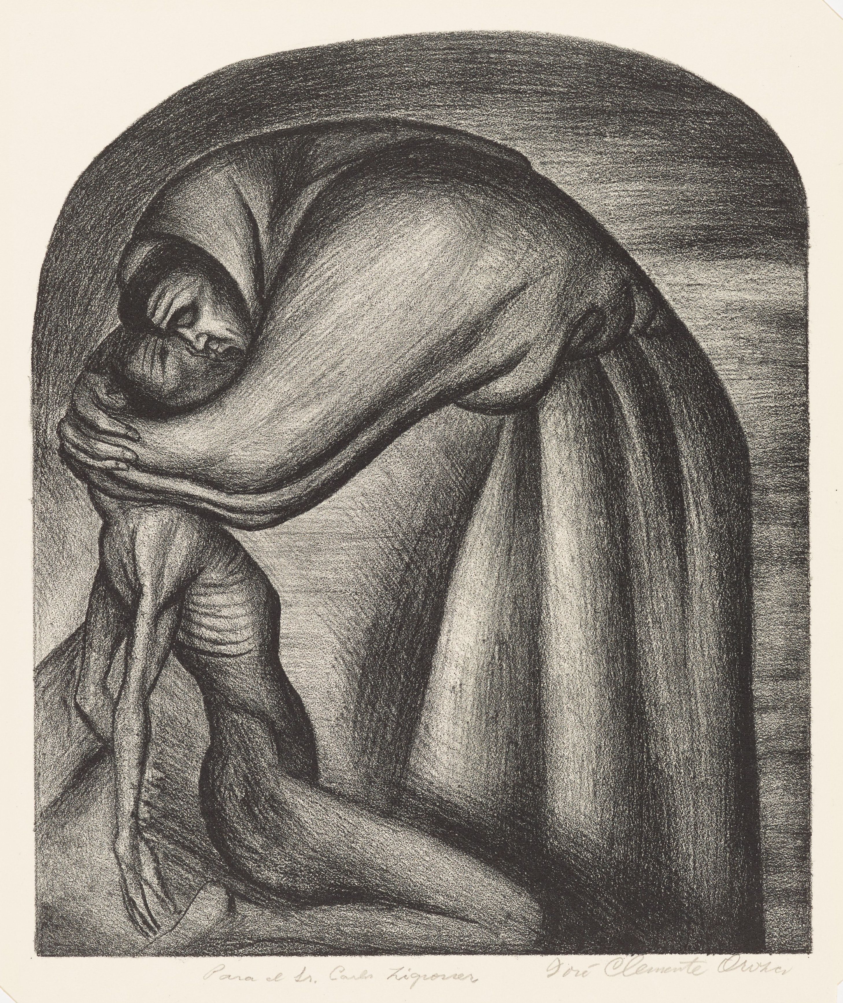 José Clemente Orozco. The Franciscan. 1929