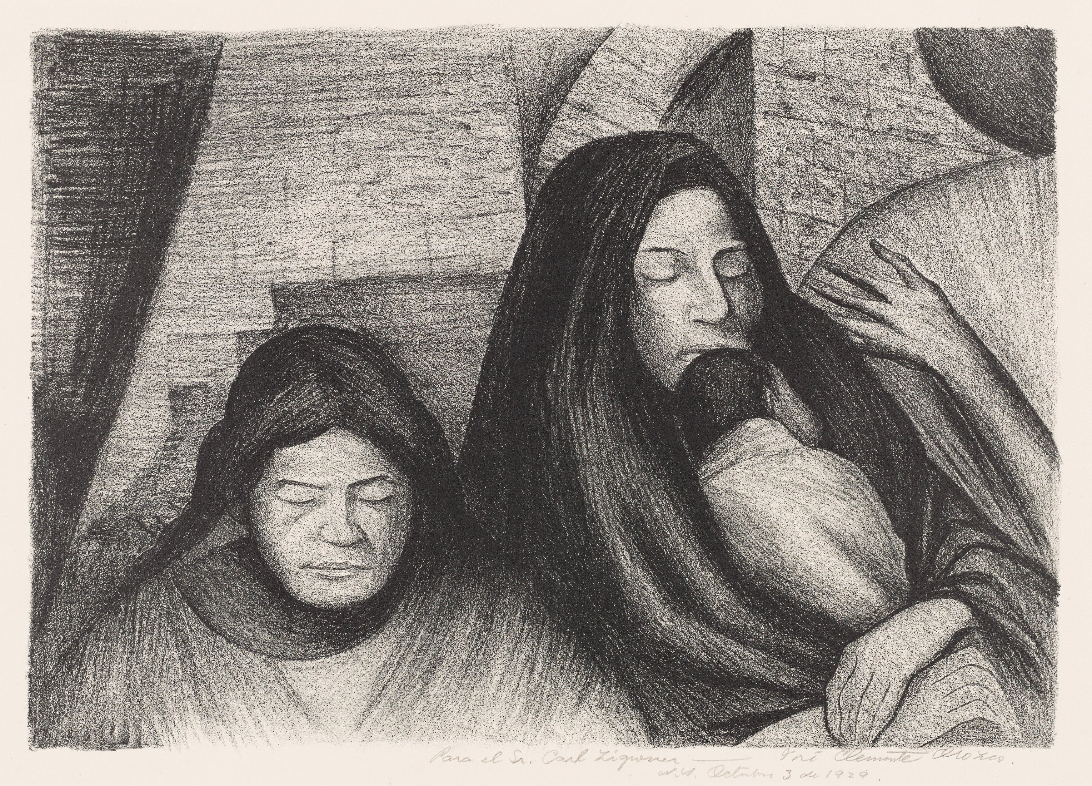 José Clemente Orozco. Three Generations (La Familia). 1929
