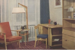 Для новых квартир: новые подходы к планировке и меблировке типовых квартир. 1958