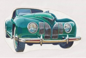 Аукционный дом «12-й стул» представляет оригинальные рисунки культового автомобильного художника А. Н. Захарова Аукционный дом «12-й стул» представляет оригинальные рисунки культового автомобильного художника А. Н. Захарова