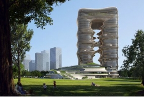 Новая культурная доминанта Шэньчжэня: строительство Yidan Center по проекту Zaha Hadid Architects вышло на финальную стадию
