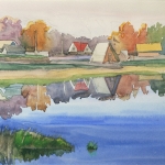 Живопись. Акварель, бумага.