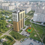 Архитектурное бюро MADE GROUP. Жилой дом «Смуглянка» на улице Баранова в Ижевске