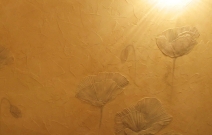 Декоративно-художественная роспись стен в коттедже