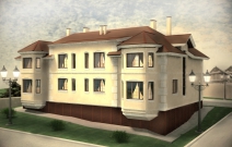 Проект блокированного жилого дома в Салехарде